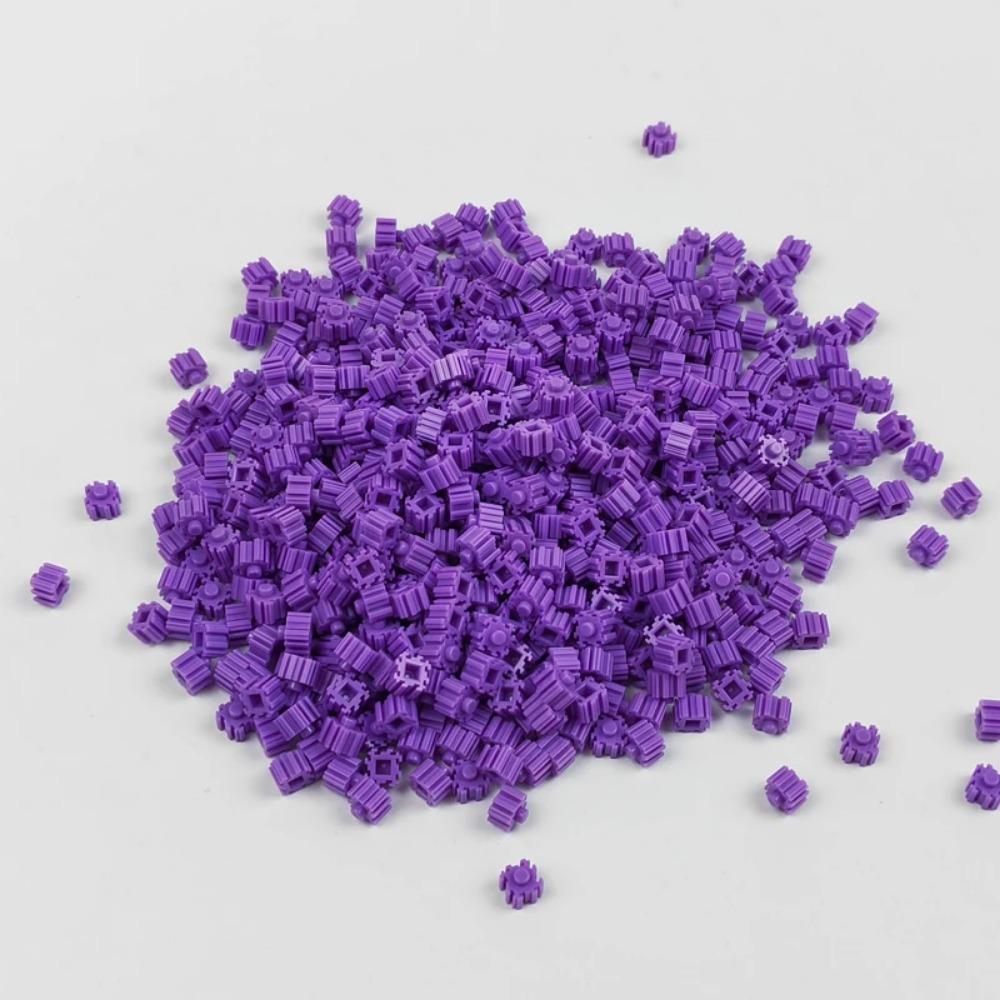 1000pcs 6*6mm Pixel Art Puzzle Micro Diamond Building Blocks DIY 3D Small Brick For Children's Toy Educational Kids