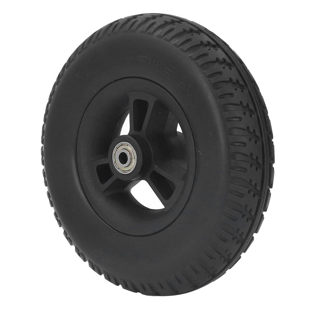 8-дюймовая шина для инвалидной коляски PU противоскользящая взрывозащищенная сильная несущая способность замена колеса