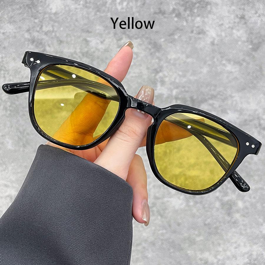 Fashion Small Round Unisex Women's Powder Blusher Gradient Pink Lenses Sunglasses Women Men Classic Metal Decoration Goggles