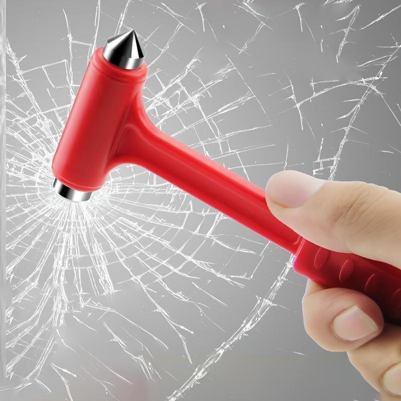 1 шт. Аварийные молотки для разбивания окон Прочные многофункциональные автомобильные молотки безопасности, пластиковые инструменты для разбивания окон для эвакуации для использования в автомобиле в экстренных ситуациях