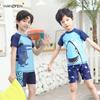 Boys' Two-Piece Korean Swimsuit Set 