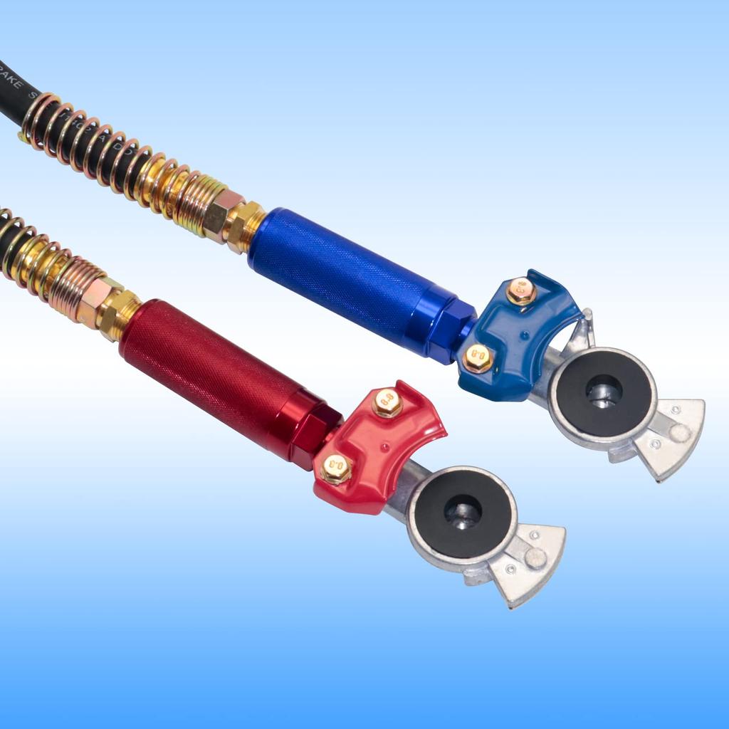 Boeray Glad Hand Air Glad Hand for and Trailers with Extended Tractor Glad Hand Grip with Seal for Air Hose Cargo Liner Handle, Semi-Trucks Handle,