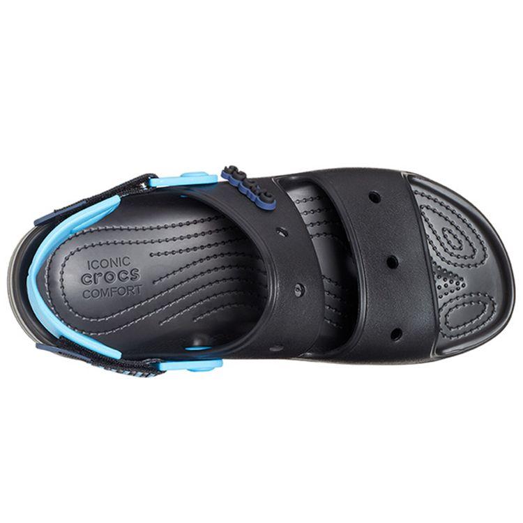 Crocs Вседорожные сандалии EVA Легкие Удобные Спортивные Пляжные Сандалии Мужские сандалии Черные Синие 207711-0ZQ