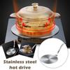 Silver Heat Conduction Plate Heat Storage Performance Food Thawing Plate Kitchen