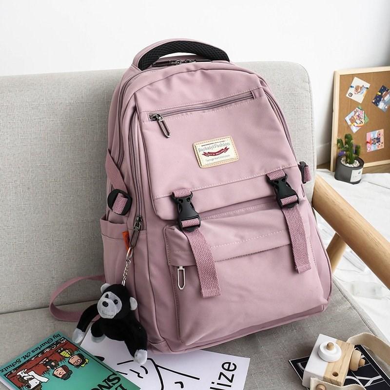Large capacity schoolbag female junior high school student backpack high school student backpack male