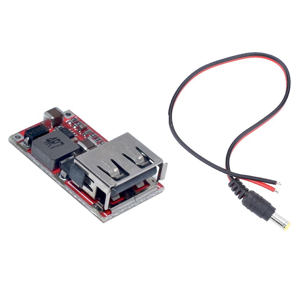 Двойной USB-выход 3A 9V / 12V / 24V / 36V Автомобильный модуль зарядки Понижающий преобразователь Понижающий модуль Аксессуары