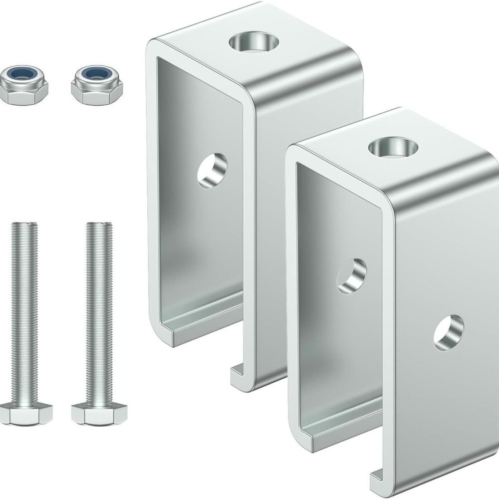 Assembly Track Hanger Silver Intermediate Support safety Track Bracket  factory