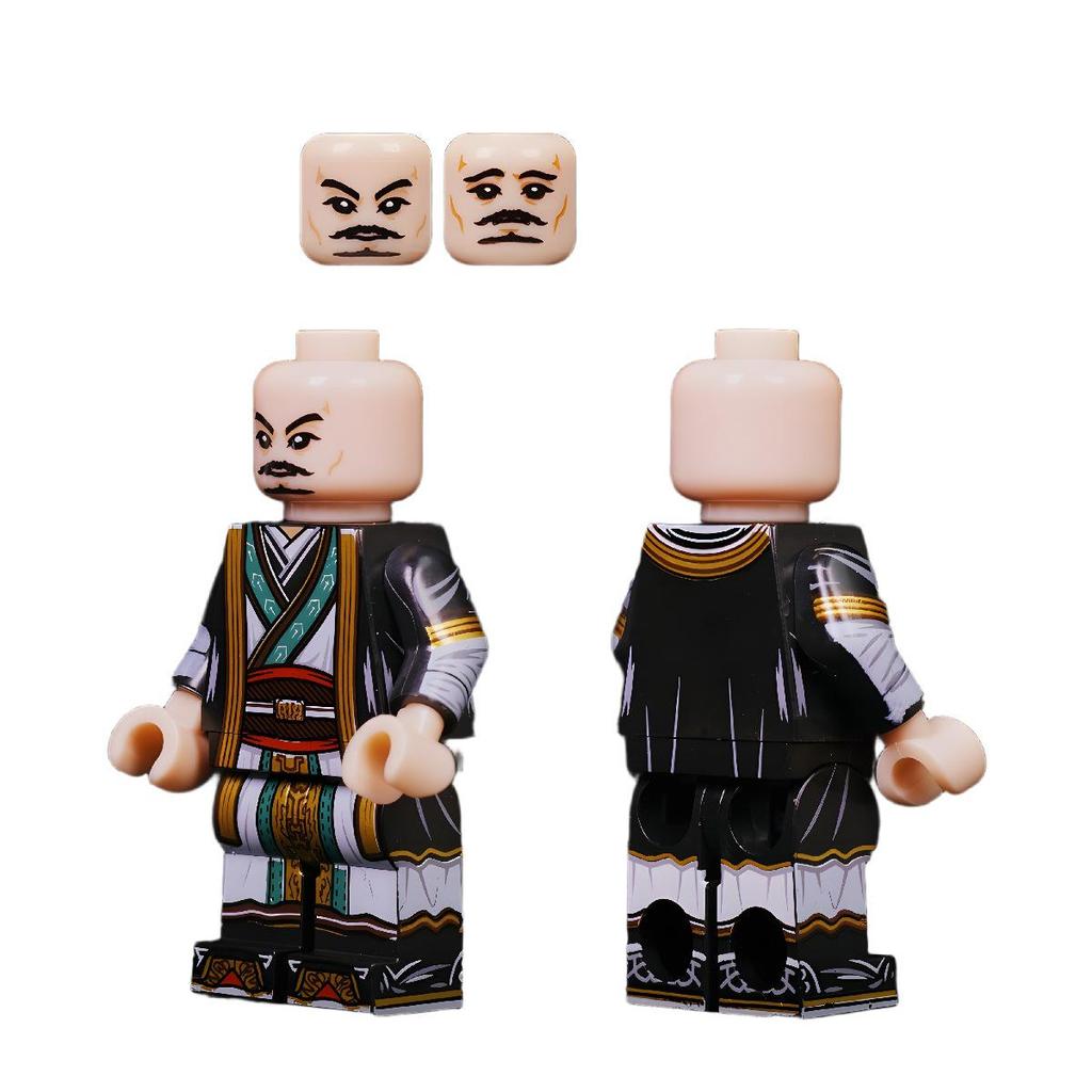 Zhang Fei Minifigure from Three Kingdoms Series, Compatible with LEGO, Romance of the Three Kingdoms Building Blocks
