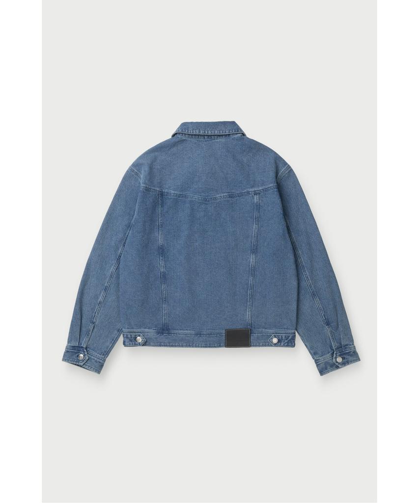 Iro Cassine Washed Denim Trucker Jacket Irjas26007Bux