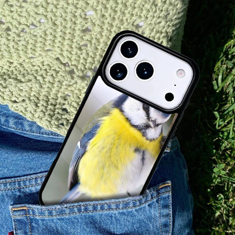 Чехол для телефона 'Садовые птицы Синица' Совместим с для IPhone 17air 16e 15 14 13 12 11Pro Max 17 Air