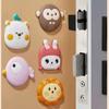 Cartoon Creative Doorknob Anti-collision Pad Wall Sticker Behind The Door Refrigerator Bump Sticker Home Mute Thickened Silicone