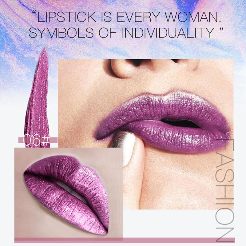 Pudaier Жемчужная увлажняющая глазурь для губ Star Glitter Lip Gloss Lipstick