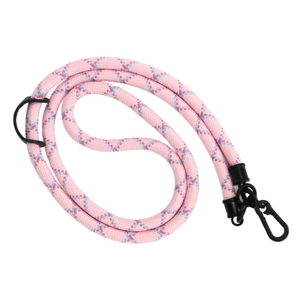 2 Pcs Metal Polyester Cell Phone Lanyard 10MM Crossbody Lanyard Durable Phone Lanyard  Headset
