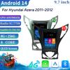 9,7" Android 14 для Hyundai Azera 2011-2012 Автомобильный Радио Мультимедиа Центральная Навигация 4G GPS Carplay Android Auto Carplay Экран