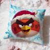 Милая Мультяшная Наволочка Angry Birds Премиум Комфорт Двусторонняя Подушка - Дизайн Два в Одном Для Любой Комнаты и Салона Автомобиля