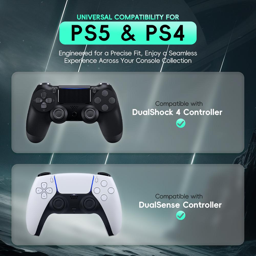 DATA FROG High-Rise Freeks Stick for PS4 PS5 Galaxy Joystick Compatible with 8BitDo Ultimate Controller Performance Stick