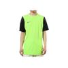Breathable Round Neck Short Sleeve T-Shirt Men Tops Fluorescent-Green 608716-302
