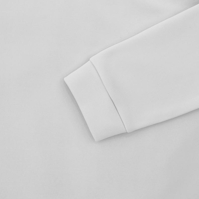 Мужская повседневная флисовая толстовка с длинным рукавом, однотонная, на молнии до середины, со стойкой