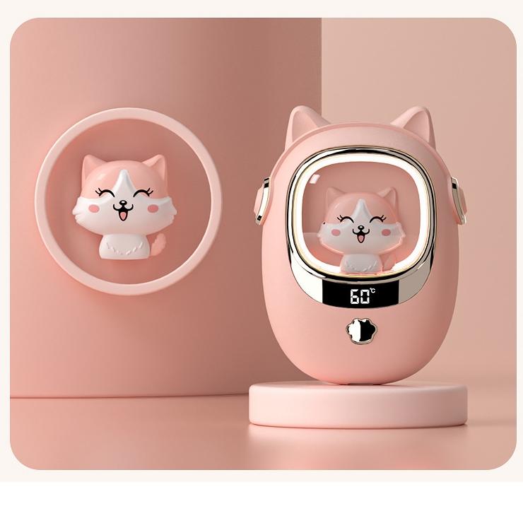 Мини-милый портативный обогреватель для рук, 5 передач, USB-грелка для рук, милый мобильный аккумулятор, грелки для рук, перезаряжаемый обогреватель, грелка для рук Calentador