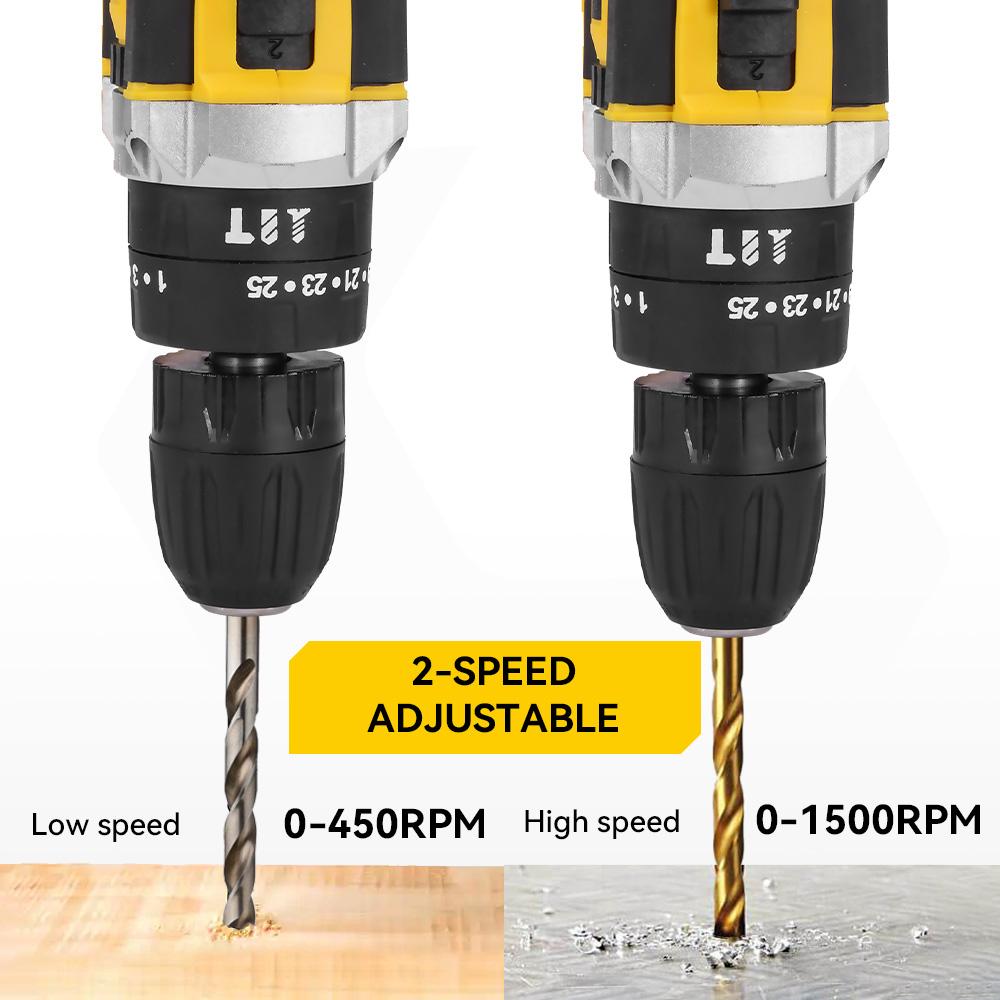 MELLWIN 25+3 крутящий момент электрическая ударная дрель многоцелевой аккумуляторный электрический шуруповерт DIY электроинструмент для Makita 18V аккумулятор