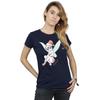 Disney Womens/Ladies Tinkerbell Christmas Fairy Cotton T-Shirt