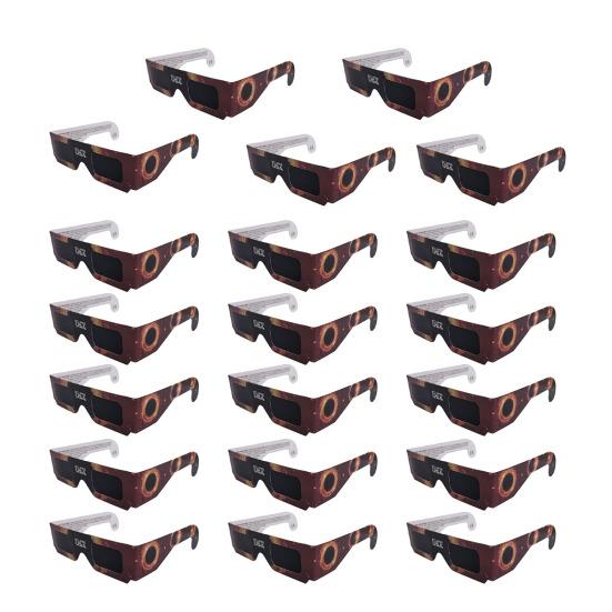 Professional Sun Glasses Solar Eclipse Glasses UV IR Filter Sun Glasses Adults Safe Shades for Direct Sun Viewing