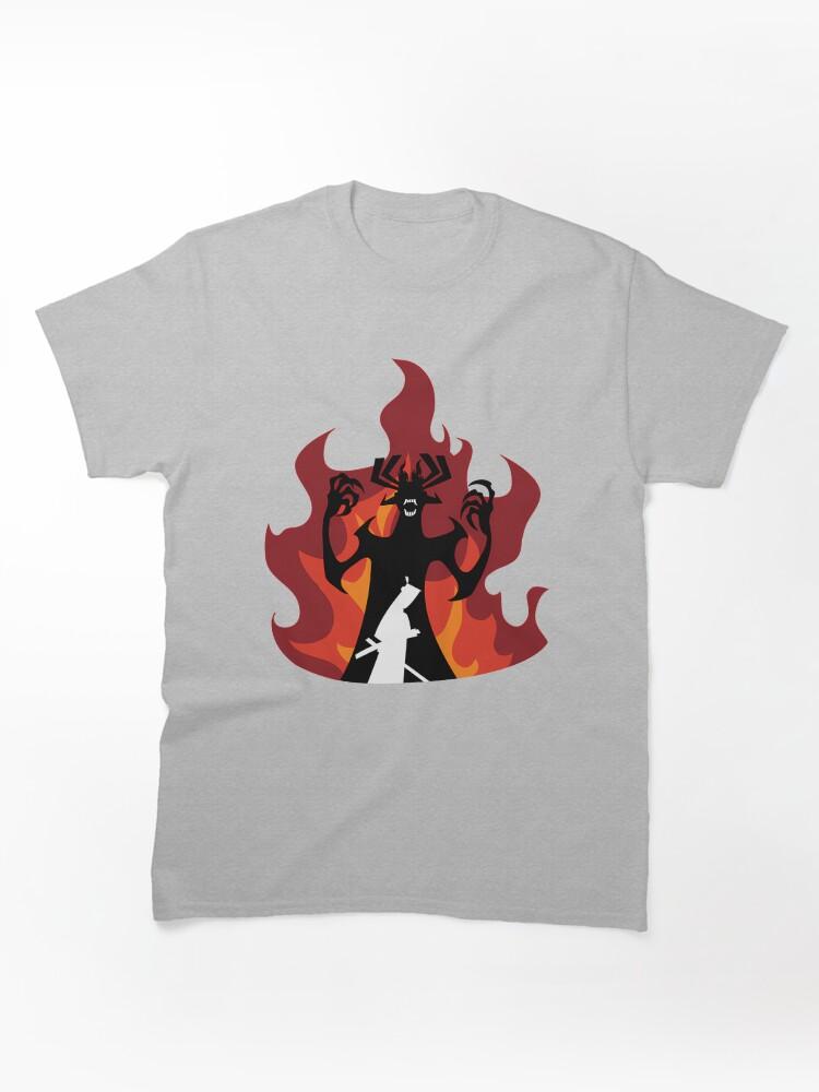 Samurai Jack Samurai Jack Vs Aku Final Battle Classic T-Shirt