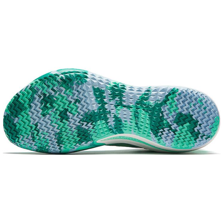 Anta Basketball Shoes Men White Grey Green 112421109-2