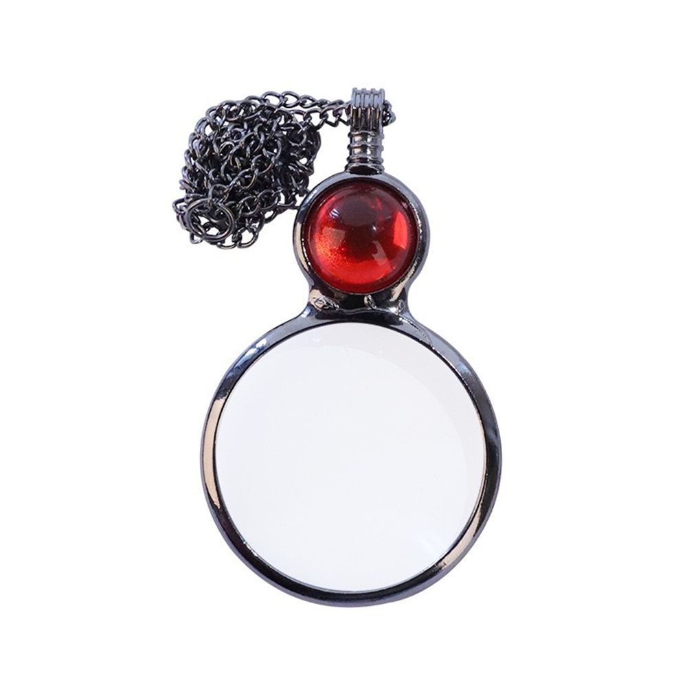 Alloy Multi-color optional 6x magnification Multipurpose Monolithic eyepiece Pendant Magnifying glass necklace Magnifier
