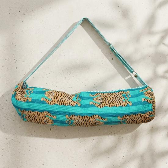 Yoga Bag usalover925 Animal Print Quilted Cotton Yoga 46