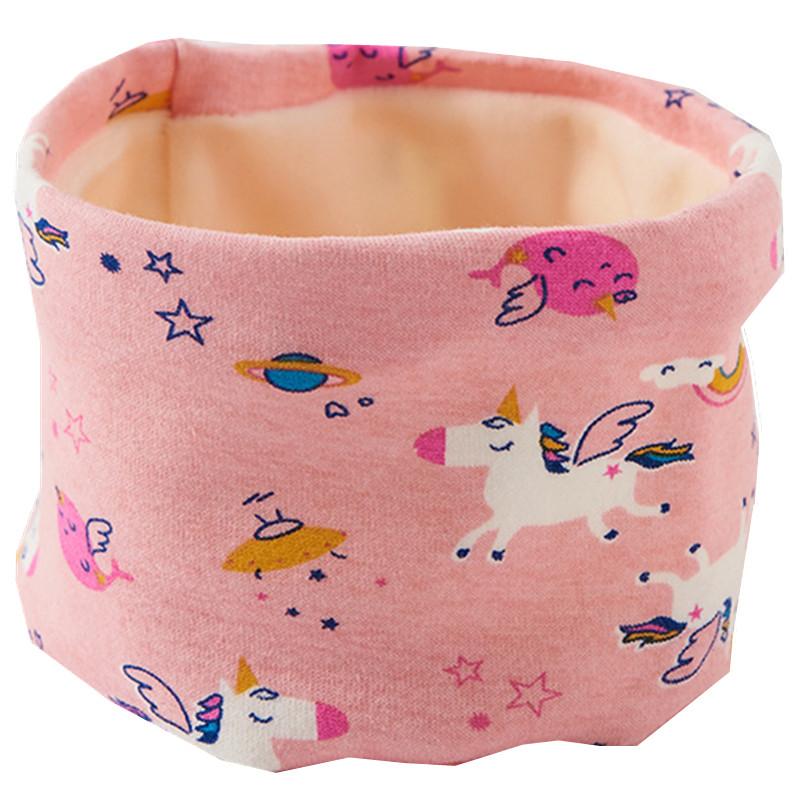 Новый Плюшевый Детский Шарф Весна Осень Зима Детский Теплый Шейный Платок Толстый Детский Воротник для Мальчиков Девочек Детская Буфанда