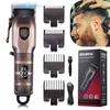 Hair Clippers T-Blade Trimmer 0mm Cordless Hair Trimmer Mens Beard Trimmer for Home Use