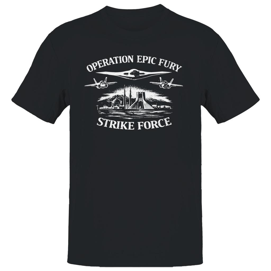 Operation Epic Fury Strike Force Planes Men's T-shirt