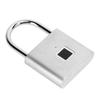 Smart Fingerprint Padlock USB Rechargeable IP56 Waterproof Anti Theft Lock for Cabinet