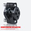 22-32mm Motorcycle Fork Tube Handlebar Bumper Mount Bracket Clamp For LED Spotlight Fog Turn Signal lighting stand Aluminum