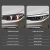 18-23 BMW 5 серии G30 G38 Блок-фара с новыми Дневными ходовыми огнями «Клыки» и Поворотниками