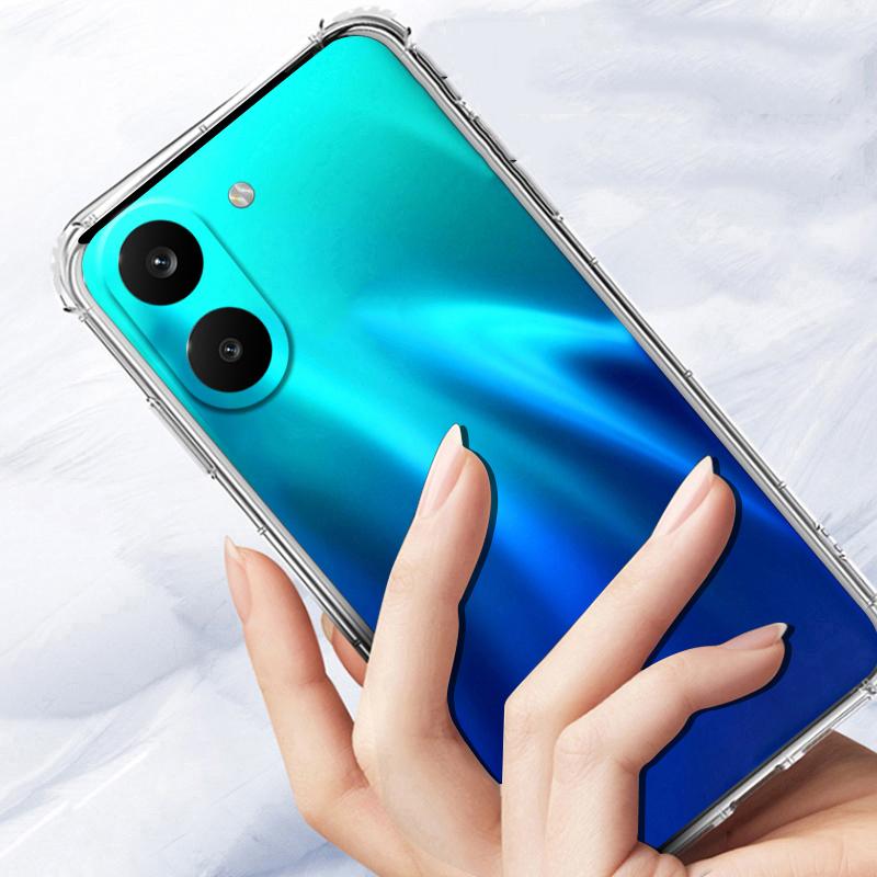Чехол для Redmi Turbo 5 5 Max Air Protection Силиконовый Прозрачный Ударопрочный Корпус для Телефона Xiaomi Poco X8 Pro X8 Pro Max