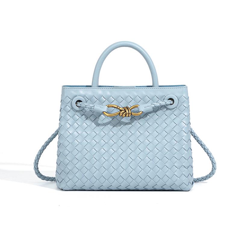 Плетеная металлическая веревочная пряжка Многоцелевая сумка-тоут: Сумка-тоут большой вместимости и сумка через плечо