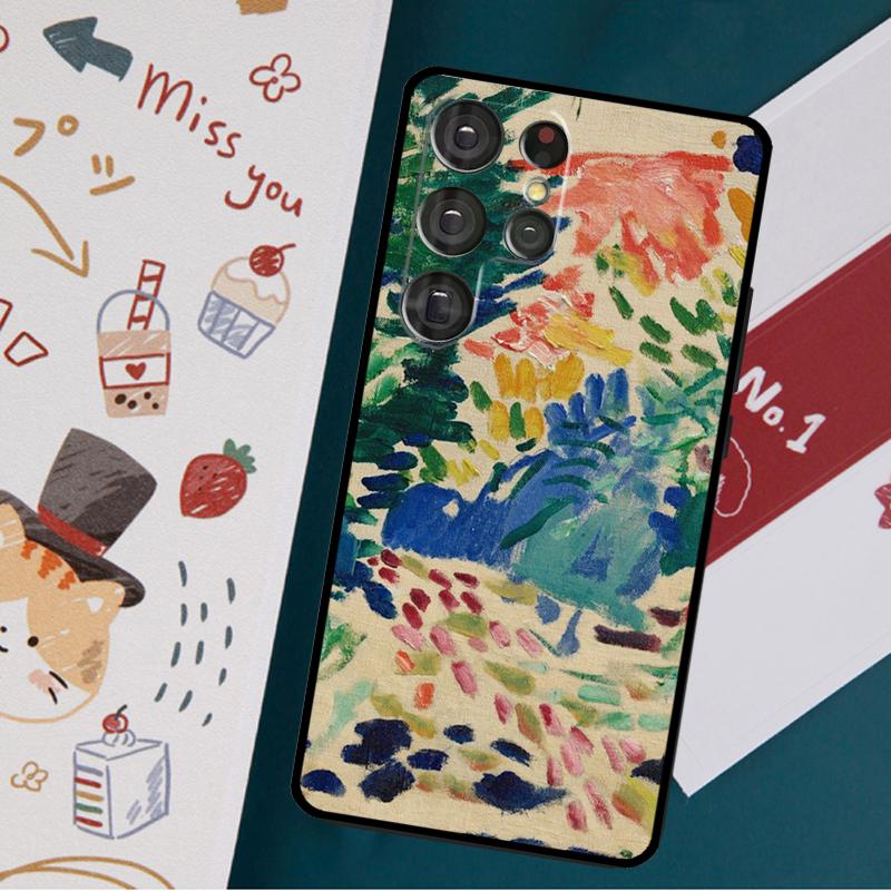 Чехол с художественной росписью Анри Матисса для Samsung Galaxy S23 S21 S22 Ultra Plus S20 FE Note 20 Note 10 S8 S9 S10 Plus, чехол