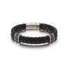 Mars Mark Simple Double Leather Bracelet (C Type)