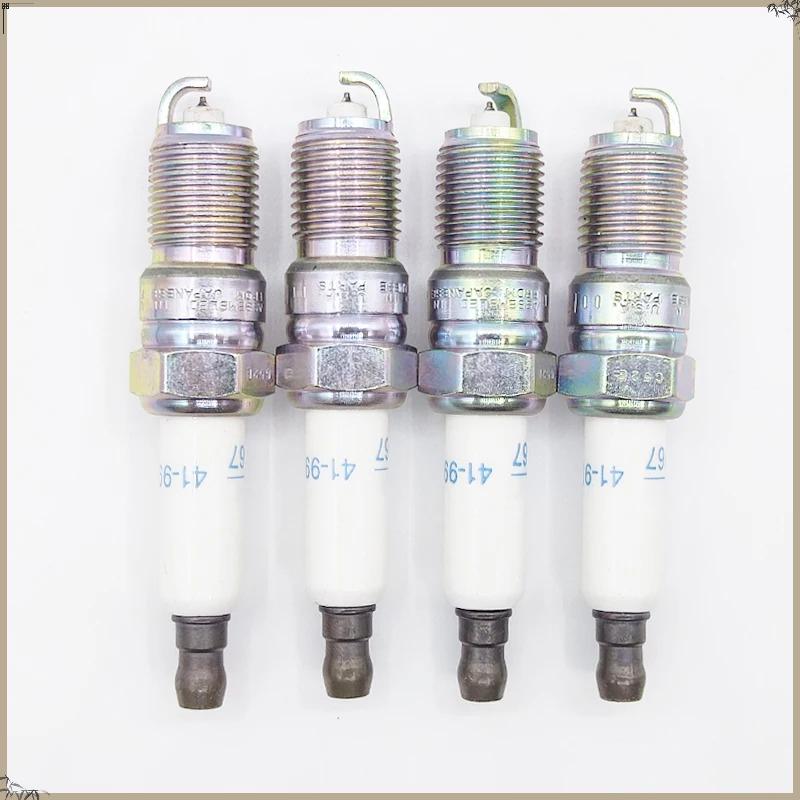 4pcs/Pack 41-993 19256067 High Quality Spark Plugs For Chevrole GMC Tahoe Pontia 41993 Ignition Candles