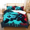 3D Game Console Printing Home Bedding Set King Size Bed Clothes Microfiber High Ranking Duvet Cover Set
