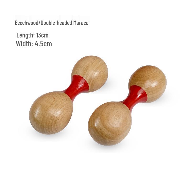 Детские музыкальные инструменты Орфа: Треугольник, Кастаньеты, Маракасы, Бубен, Деревянные бруски, Тарелки