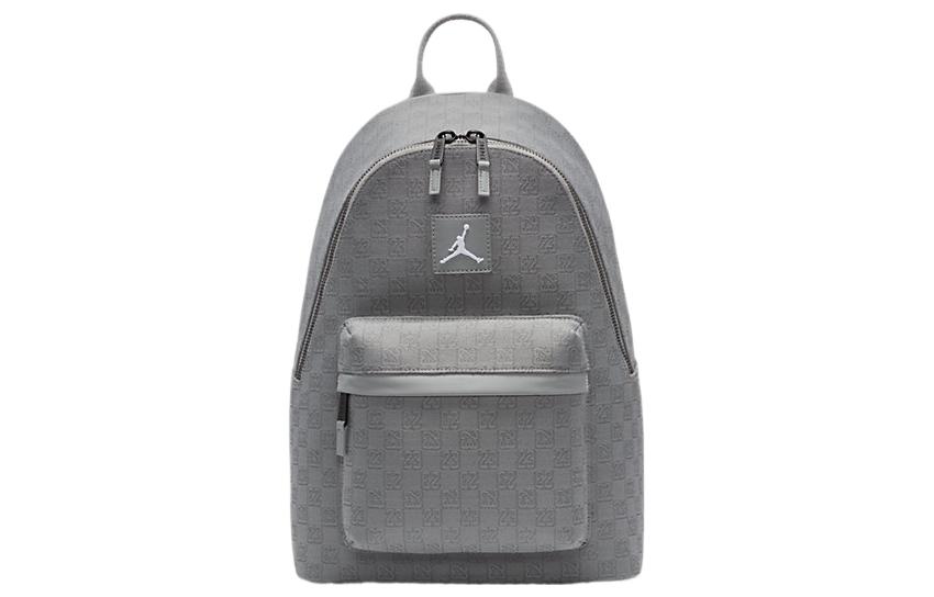 Men's Backpack Jordan Polyester Backpack Regular Unisex Gray