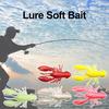 8 шт. Мягкие приманки Рыболовные приманки Реалистичный вид Яркий цвет Мини-размер Портативные Креветки Искусственные приманки