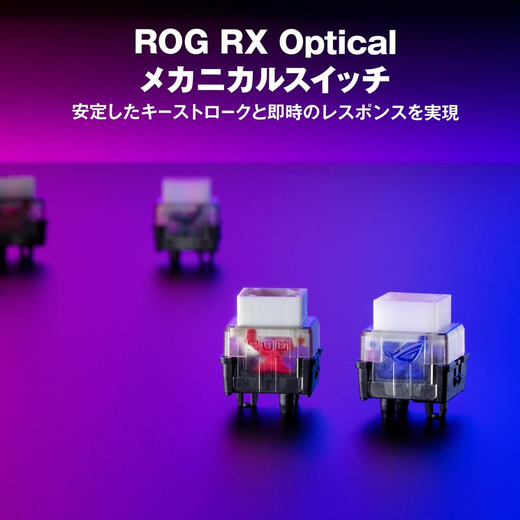 Игровая клавиатура ASUSTek ROGStrix Scope RX Optical RGB для любителей шутеров от первого лица