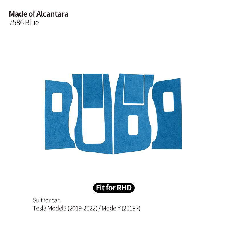 Для Tesla Model 3 Y 2019-2025 Стеклоподъемник Панель Отделка Рамка Наклейка Тюнинг Изготовлены Из Алькантары Аксессуары Для Интерьера Автомобиля