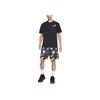 Air Jordan 1 Pocket Sneakers Embroidered Crew Neck Short Sleeve T-Shirt Men Tops Black DO1928-010