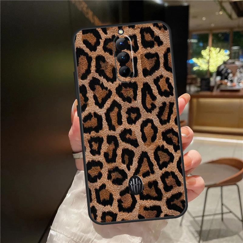 Чехол с принтом африканского леопарда для ZTE Nubia Red Magic 11 10 8 8S 9 9S 10S Pro Plus 6 7 6S 7S Для RedMagic 10 Air Чехол