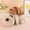 Big-eyed Dog Throw Pillow Puppy Plush Toy Big-eared Dog Long Pillow Lying Dog Doll Soothing Sleeping Doll